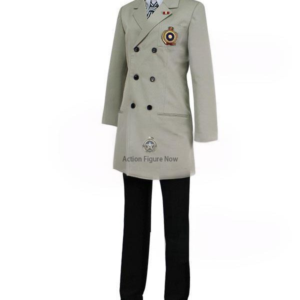 Persona 5 Goro Akechi Police Officer Cosplay Costume Set