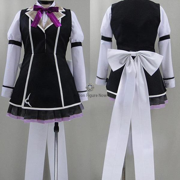 Stella Vermillion Uniform Cosplay Costume from "Chivalry of a Failed Knight" (Rakudai Kishi no Kyabari)