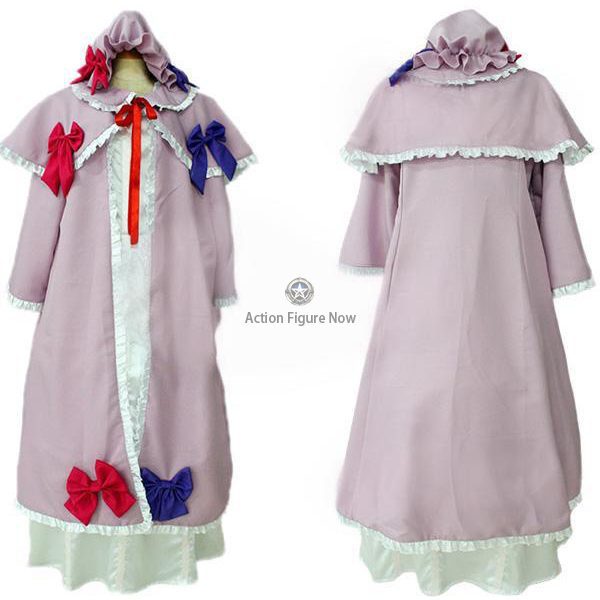 Patchouli Knowledge Purple Cosplay Costume from Touhou Project