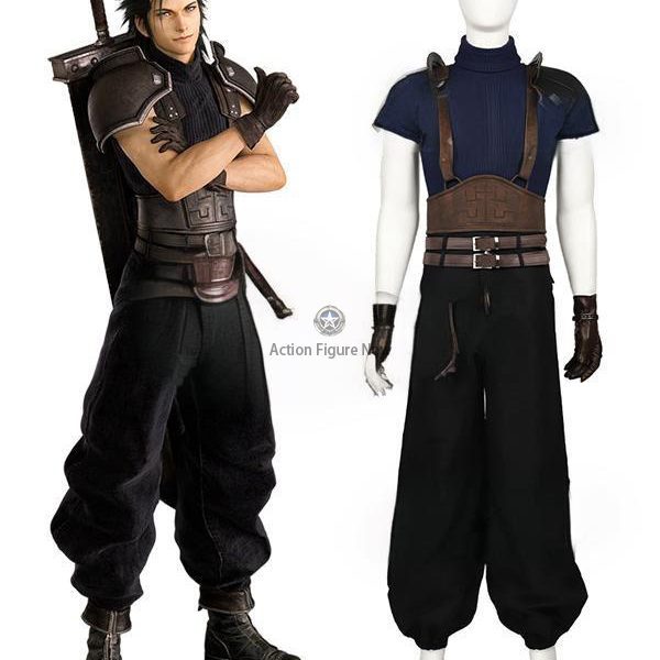 Zack Fair Crisis Core Cloud Strife Cosplay Costume from Final Fantasy VII Remake Rebirth
