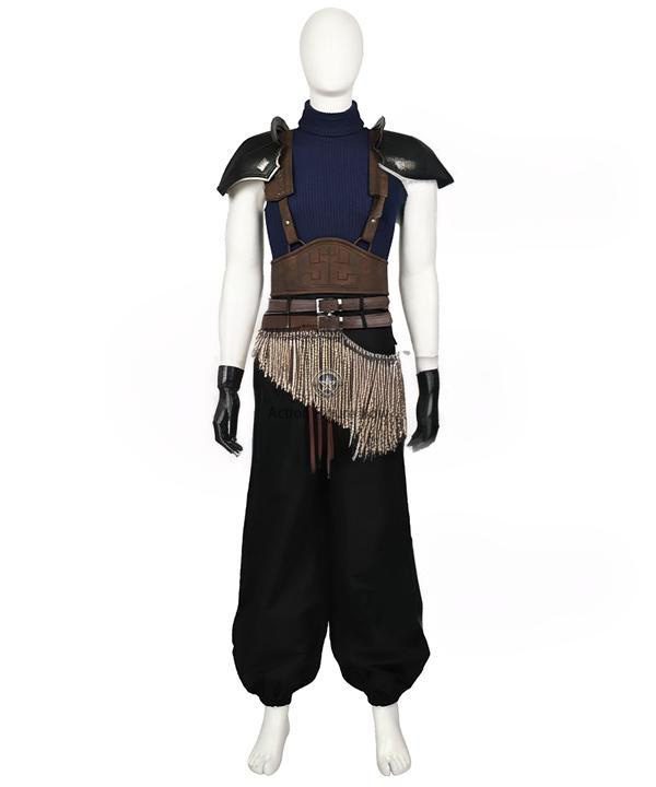 Zack Fair Crisis Core Cloud Strife Cosplay Costume from Final Fantasy VII Remake Rebirth Zack Fair Crisis Core Cloud Strife Cosplay Costume from Final Fantasy VII Remake Rebirth
