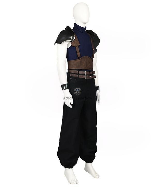 Zack Fair Crisis Core Cloud Strife Cosplay Costume from Final Fantasy VII Remake Rebirth Zack Fair Crisis Core Cloud Strife Cosplay Costume from Final Fantasy VII Remake Rebirth