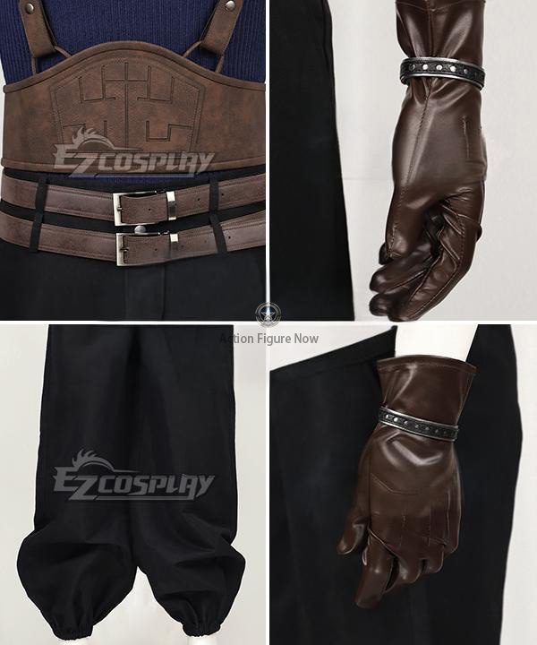 Zack Fair Crisis Core Cloud Strife Cosplay Costume from Final Fantasy VII Remake Rebirth Zack Fair Crisis Core Cloud Strife Cosplay Costume from Final Fantasy VII Remake Rebirth