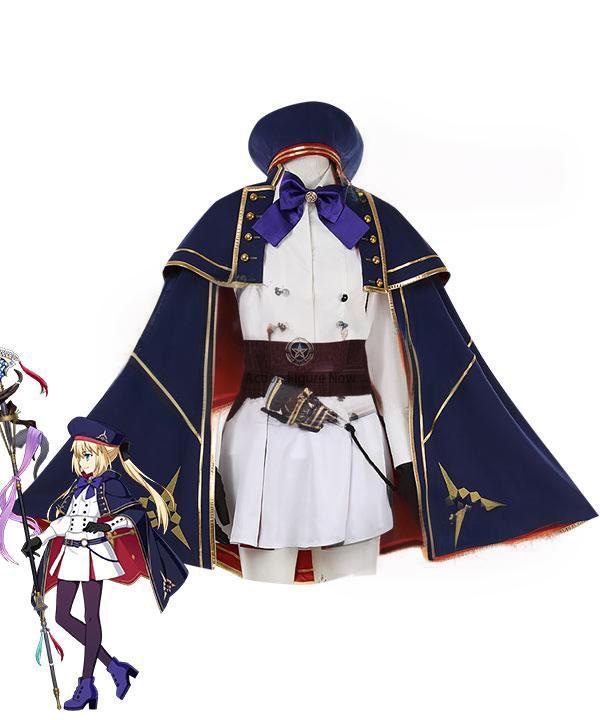 Caster Artoria Pendragon: Fate/Grand Order Stage 2 Cosplay Costume