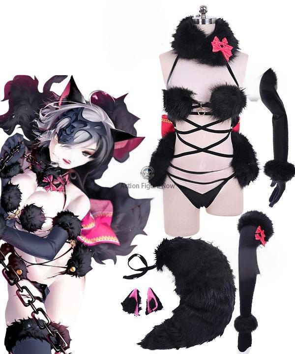 Fate Grand Order FGO Joan of Arc Ruler Class (Black Jeanne) Cosplay Costume