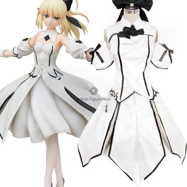 Fate Stay Night and Fate Grand Order Anime Saber Lily Cosplay Costume