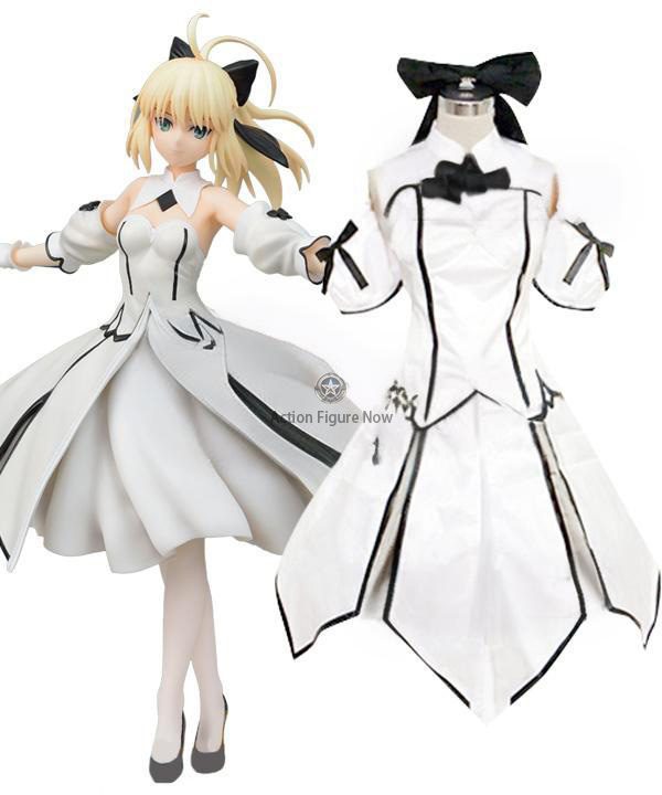 Fate Grand Order FGO Saber Lily: Artoria Pendragon Cosplay Costume