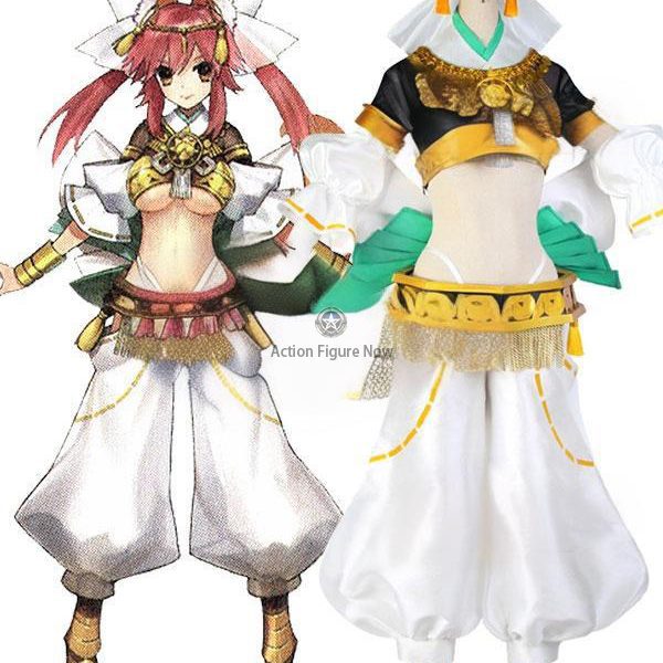 Tamamo-no-Mae Cosplay Costume from Fate/Grand Order Extra