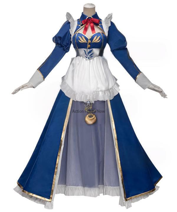 Fate/Grand Order Lancer Artoria Pendragon Maid Blue Cosplay Fate/Grand Order Lancer Artoria Pendragon Maid Blue Cosplay