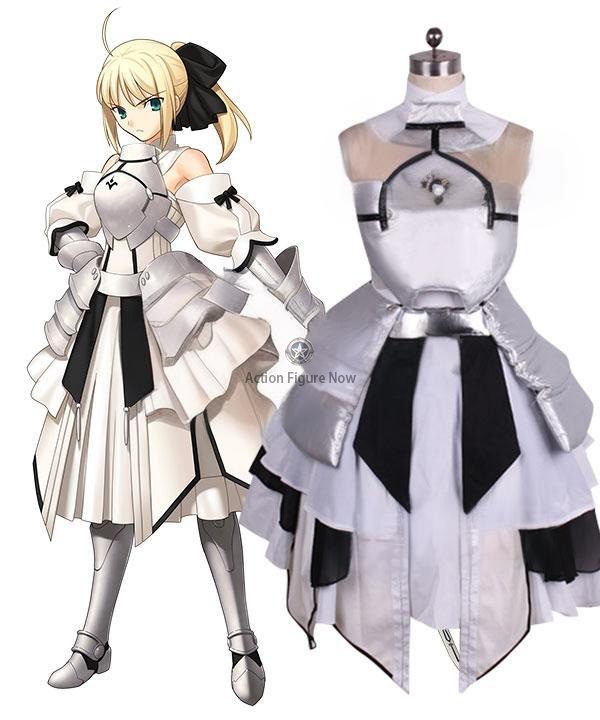 Fate Stay Night and Fate Grand Order Anime Saber Lily Cosplay Costume Fate Stay Night and Fate Grand Order Anime Saber Lily Cosplay Costume