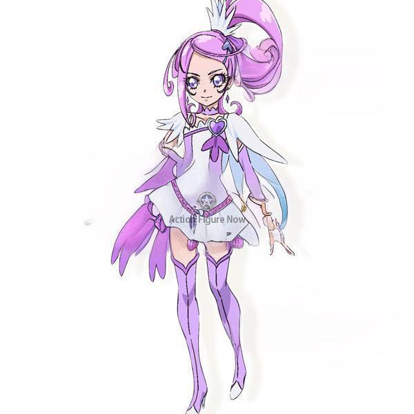 DokiDoki! Pretty Cure Heart Mana Aida Cosplay Costume