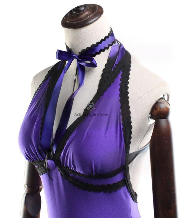 Final Fantasy VII Remake Tifa Lockhart Purple Cosplay Costume EGL1010 Final Fantasy VII Remake Tifa Lockhart Purple Cosplay Costume EGL1010