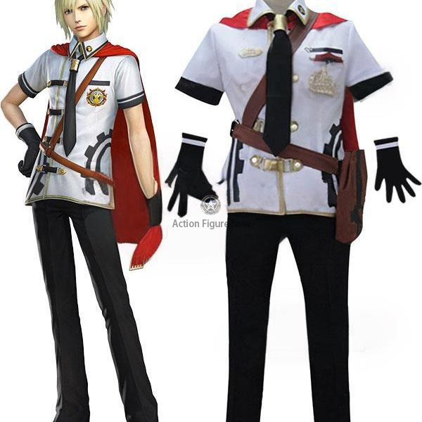 Ace Summer Uniform Cosplay Costume from Final Fantasy Type-0