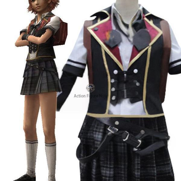 Final Fantasy Type-0 Cater Summer Uniform Cosplay