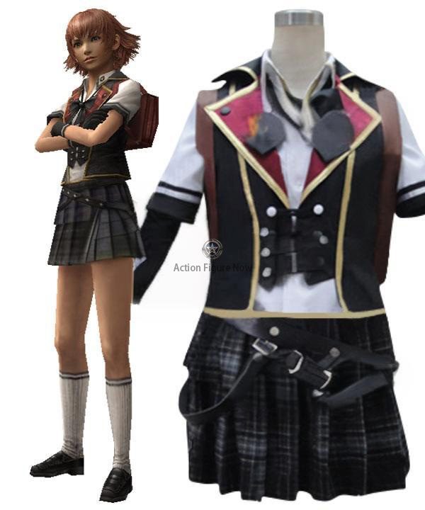 Final Fantasy Type-0 Cater Summer Uniform Cosplay Final Fantasy Type-0 Cater Summer Uniform Cosplay