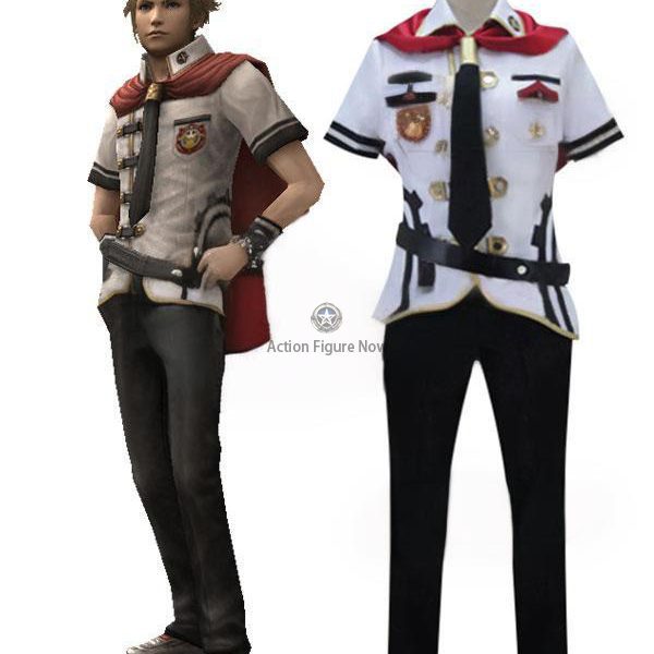 Jack Summer Uniform Cosplay Costume from Final Fantasy Type-0