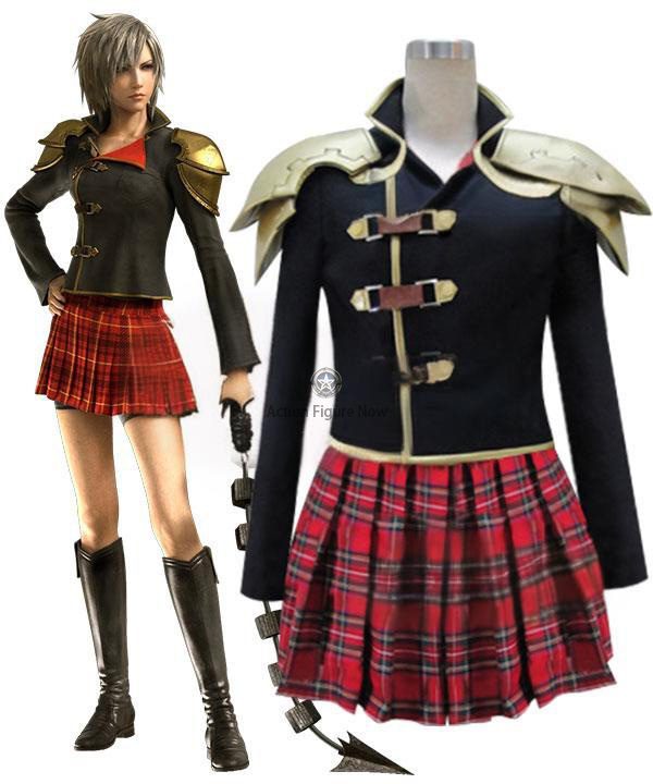 Final Fantasy Type-0: Seven Cosplay Costume Final Fantasy Type-0: Seven Cosplay Costume