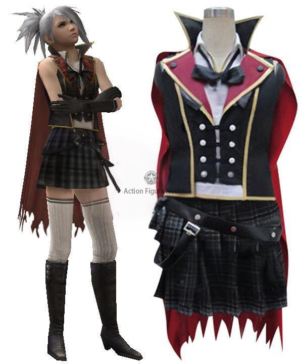 Final Fantasy Type-0 Sice Summer Uniform Cosplay Final Fantasy Type-0 Sice Summer Uniform Cosplay