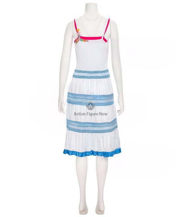 Aerith Gainsborough Blue and White Cosplay Dress from Final Fantasy VII Rebirth Aerith Gainsborough Blue and White Cosplay Dress from Final Fantasy VII Rebirth