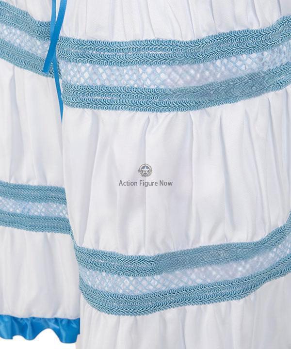 Aerith Gainsborough Blue and White Cosplay Dress from Final Fantasy VII Rebirth Aerith Gainsborough Blue and White Cosplay Dress from Final Fantasy VII Rebirth
