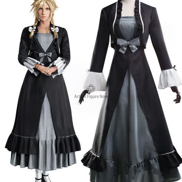 Final Fantasy VII: Advent Children Cloud Strife Cosplay Costume, Premium Edition
