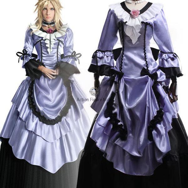 Cloud Strife Female Ver3 Cosplay Costume from Final Fantasy VII Remake