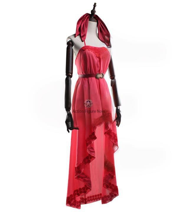 Aerith Gainsborough Pink Cosplay Costume from Final Fantasy VII Remake Aerith Gainsborough Pink Cosplay Costume from Final Fantasy VII Remake