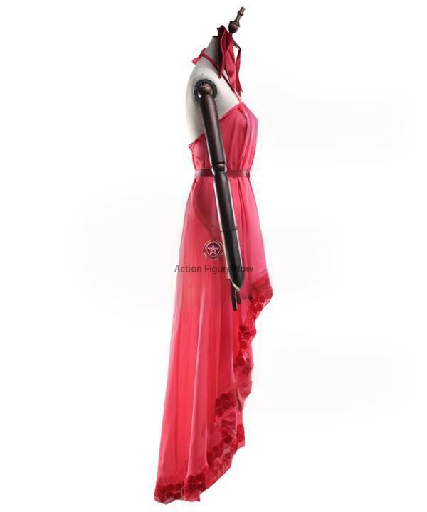 Aerith Gainsborough Pink Cosplay Costume from Final Fantasy VII Remake Aerith Gainsborough Pink Cosplay Costume from Final Fantasy VII Remake