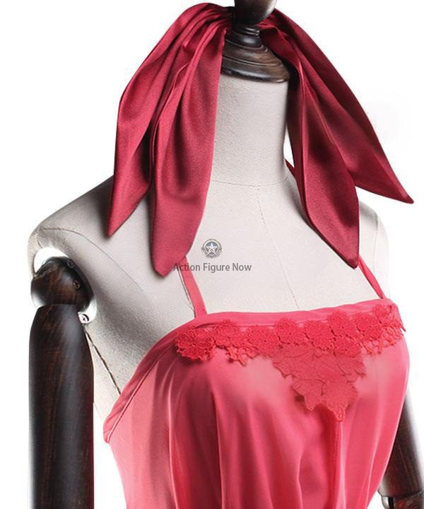 Aerith Gainsborough Pink Cosplay Costume from Final Fantasy VII Remake Aerith Gainsborough Pink Cosplay Costume from Final Fantasy VII Remake