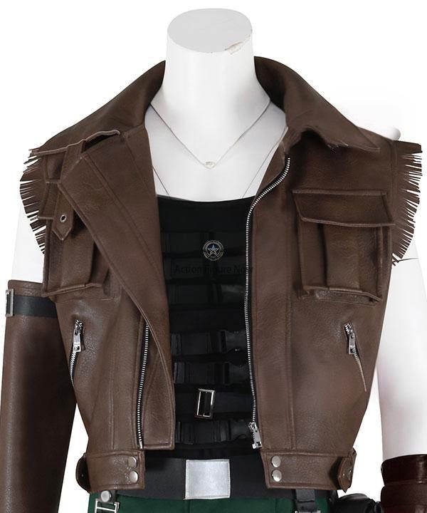 Final Fantasy VII Remake (Rebirth) FF7 Barrett Wallace Cosplay Costume Final Fantasy VII Remake (Rebirth) FF7 Barrett Wallace Cosplay Costume