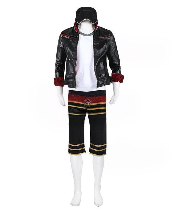 Final Fantasy VII Remake Leslie Kyle Cosplay Costume EFF0282 Final Fantasy VII Remake Leslie Kyle Cosplay Costume EFF0282