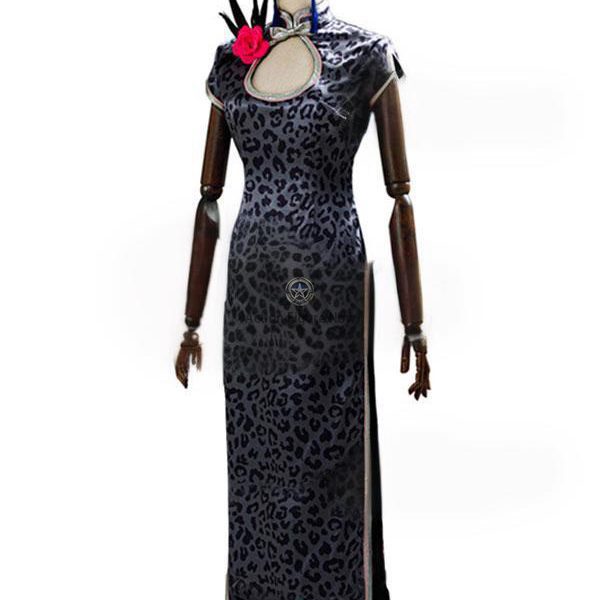 Tifa Lockhart Elegant Cheongsam Cosplay Costume from Final Fantasy VII Rebirth