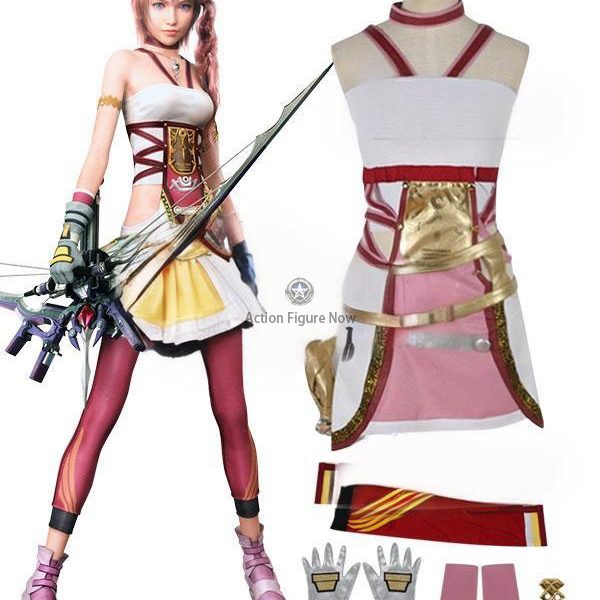 Serah Farron Final Fantasy XIII-2 Cosplay Costume