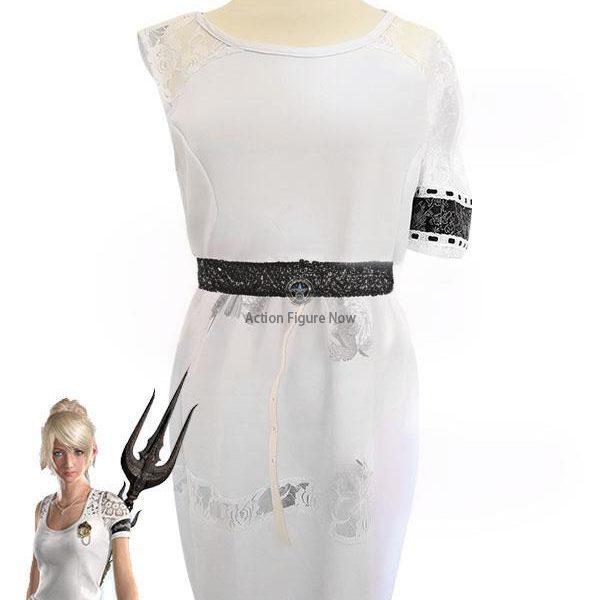 Lunafreya Nox Fleuret Dress Cosplay Costume from Final Fantasy XV: A New Empire (FF15)