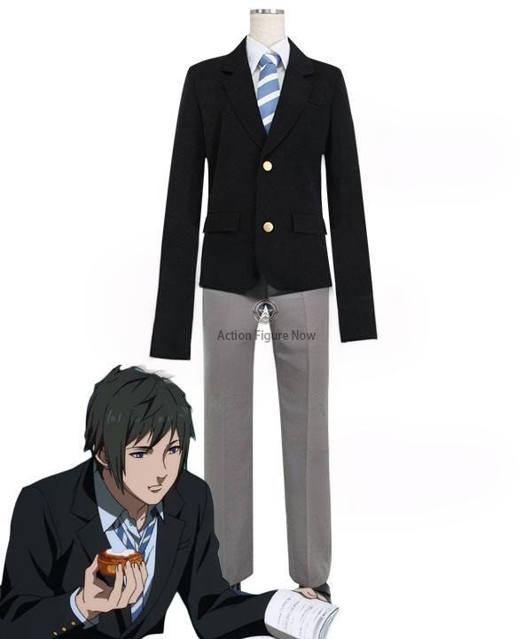 Final Fantasy XV: Brotherhood Prompto Argentum School Uniform Cosplay Costume Final Fantasy XV: Brotherhood Prompto Argentum School Uniform Cosplay Costume