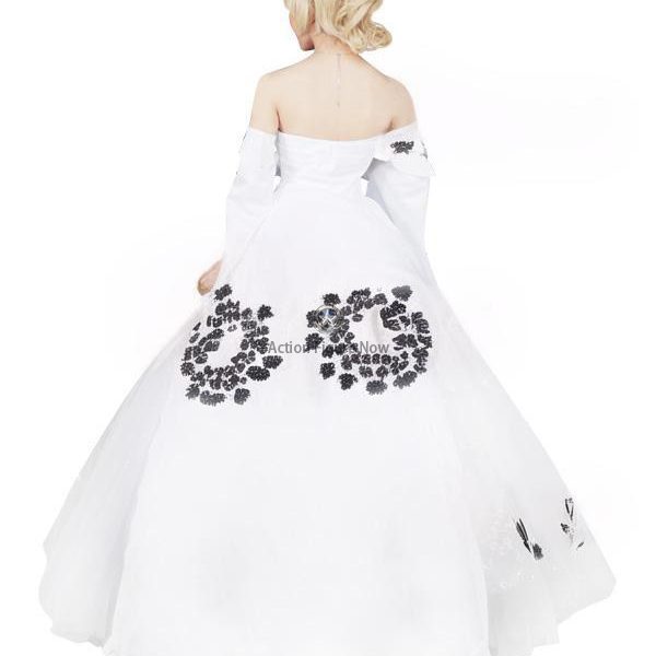 Lunafreya Nox Fleuret Wedding Dress Final Fantasy XV Cosplay Costume