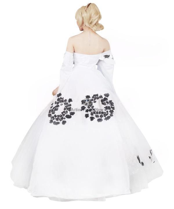 Lunafreya Nox Fleuret Wedding Dress Final Fantasy XV Cosplay Costume