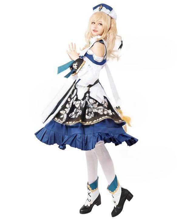 Genshin Impact Barbara Halloween Cosplay Costume with Customizable Size Genshin Impact Barbara Halloween Cosplay Costume with Customizable Size