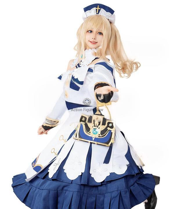 Genshin Impact Barbara Halloween Cosplay Costume with Customizable Size Genshin Impact Barbara Halloween Cosplay Costume with Customizable Size