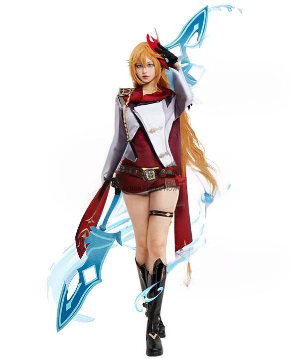 Tartaglia Female Cosplay Costume from Genshin Impact Tartaglia Female Cosplay Costume from Genshin Impact