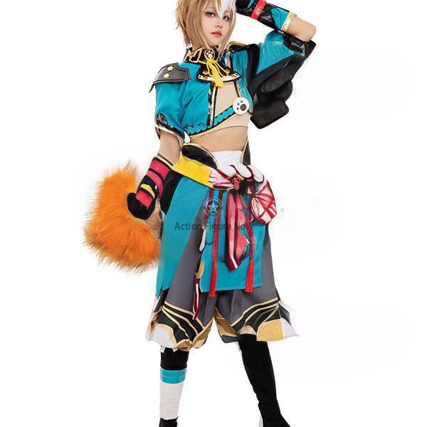 Genshin Impact Barbara Halloween Cosplay Costume with Customizable Size