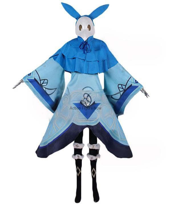 Genshin Impact Blue Water Magician Cosplay Costume Genshin Impact Blue Water Magician Cosplay Costume