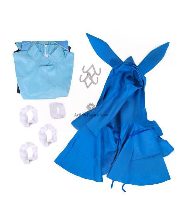 Genshin Impact Blue Water Magician Cosplay Costume Genshin Impact Blue Water Magician Cosplay Costume