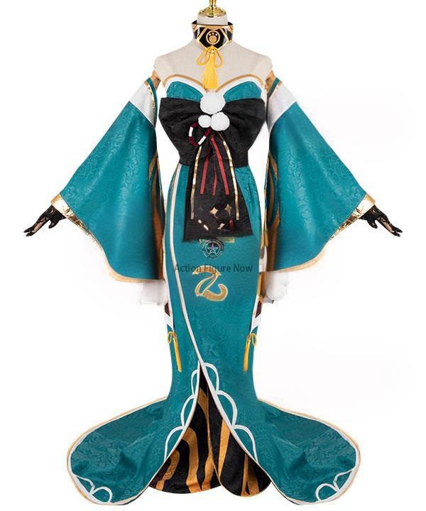Genshin Impact Gorou Cosplay Costume for Women