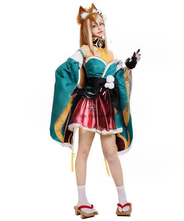 Genshin Impact Hina Gorou Female Original Dress Cosplay Genshin Impact Hina Gorou Female Original Dress Cosplay