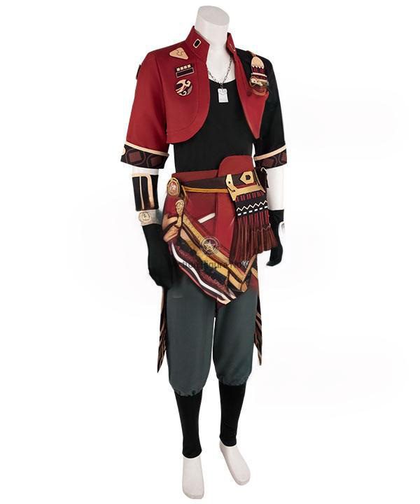 Genshin Impact Thoma Custom-Sized Cosplay Costume B Edition Genshin Impact Thoma Custom-Sized Cosplay Costume B Edition