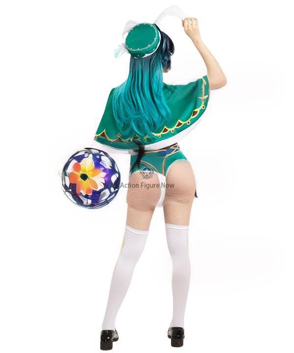 Genshin Impact Venti Original Design Bunny Girl Cosplay Costume Genshin Impact Venti Original Design Bunny Girl Cosplay Costume