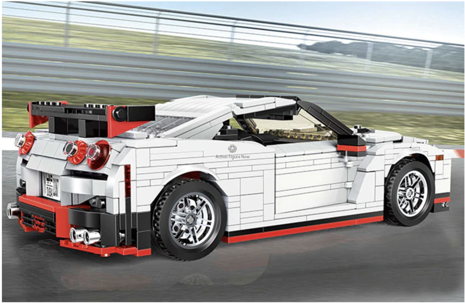 Nissan R35 Godzilla 1024pcs Building Block Set Nissan R35 Godzilla 1024pcs Building Block Set