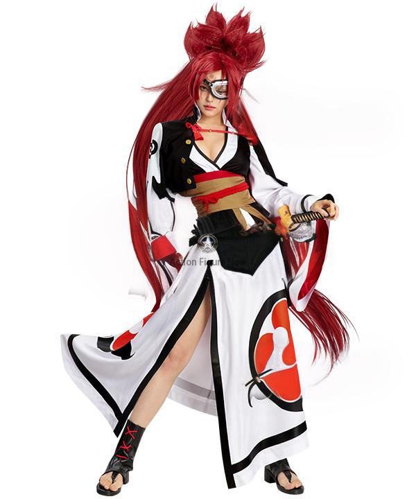 Guilty Gear Strive Baiken Halloween Cosplay Costume for Women Guilty Gear Strive Baiken Halloween Cosplay Costume for Women
