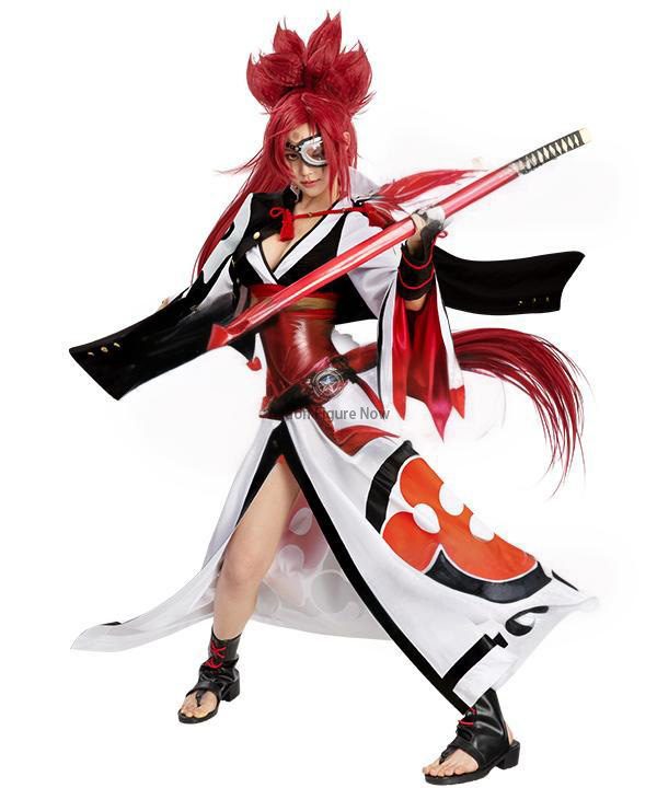 Guilty Gear Strive Baiken Halloween Cosplay Costume for Women Guilty Gear Strive Baiken Halloween Cosplay Costume for Women